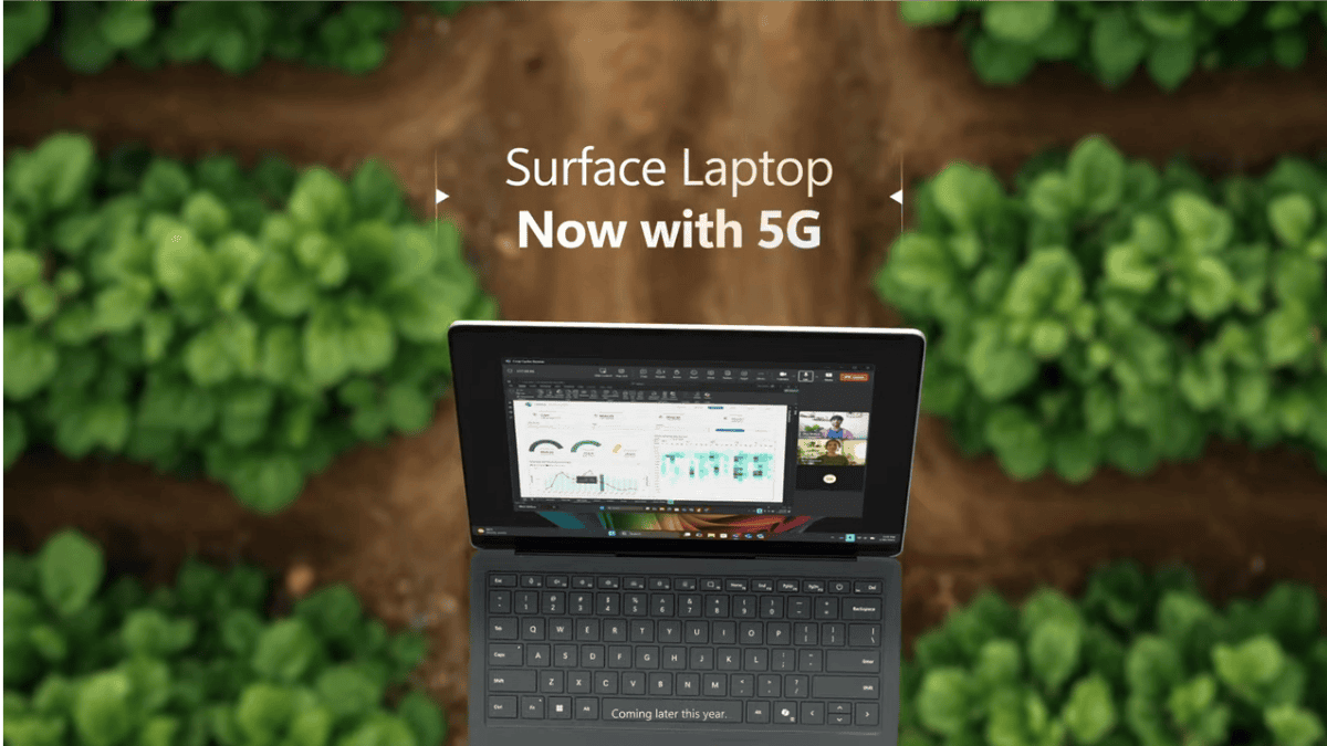 Surface Laptop with 5G