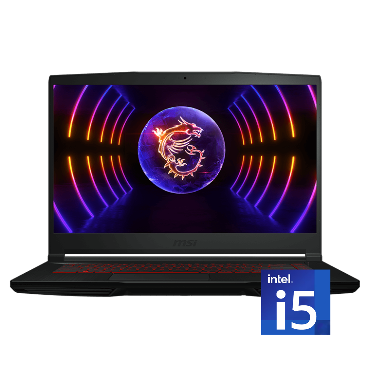 MSI Thin GF63 15.6” FHD 144Hz Gaming Laptop - Black(Intel i5-12450H/ 512GB PCIe SSD/16GB RAM/NVIDIA GeForce RTX 2050/ Win 11 Pro)-128GB Docking Station Set