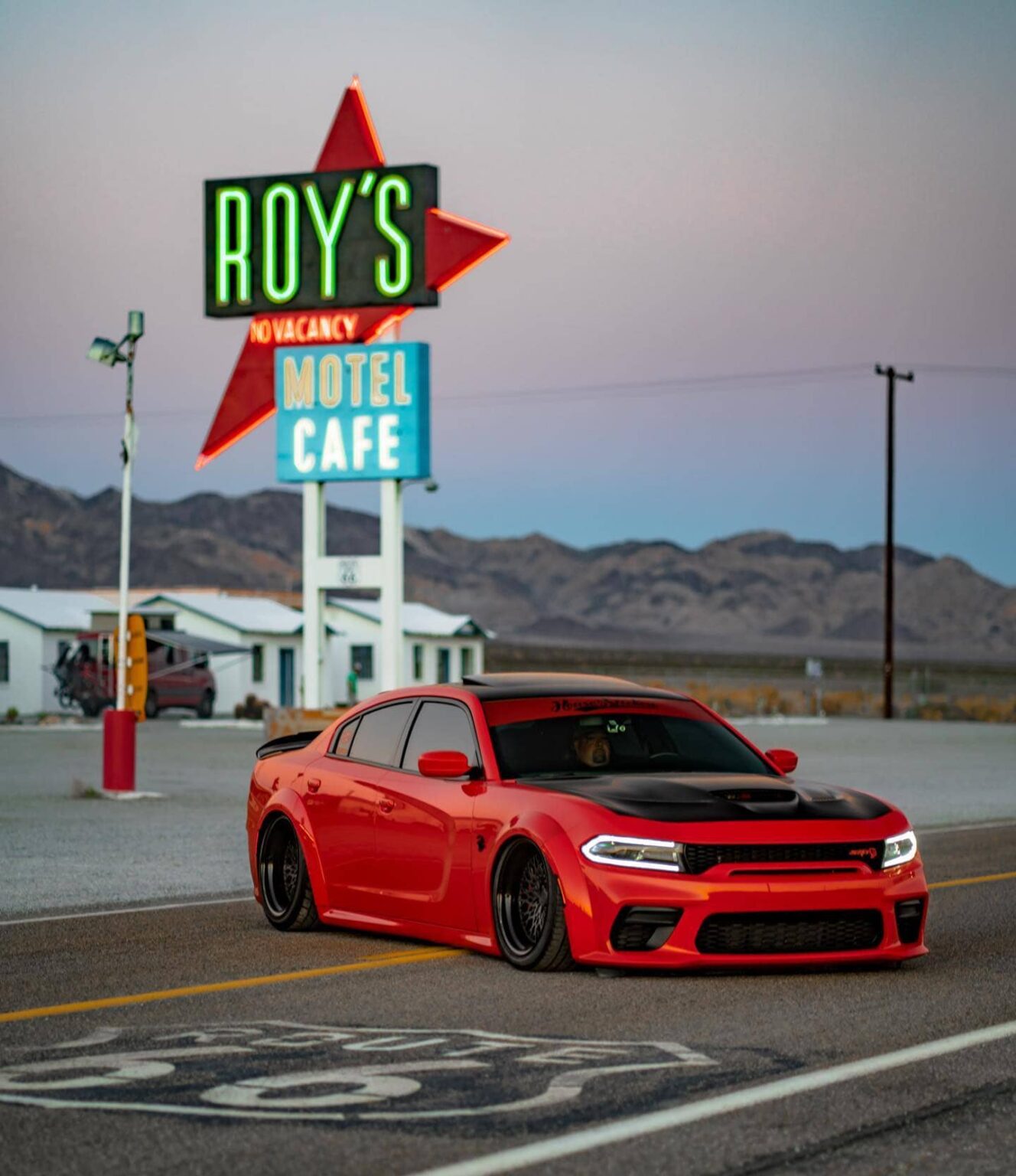 Orange Soda - Wide Body HellCat Charger Bagged & Modified - MuscleCarDNA