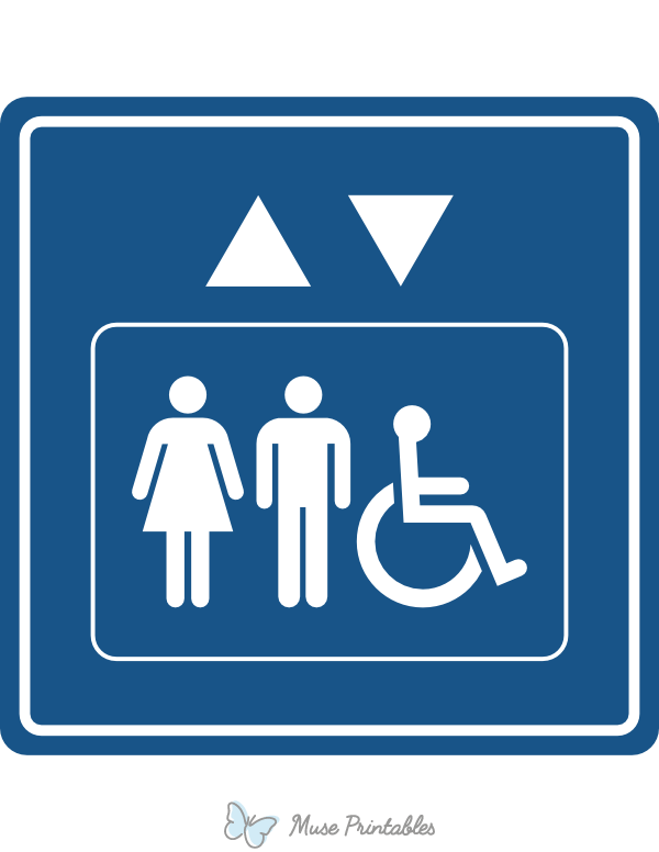 Elevator Sign Png