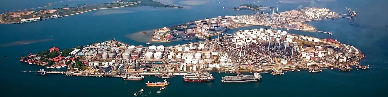 oil leak pulau bukom facility