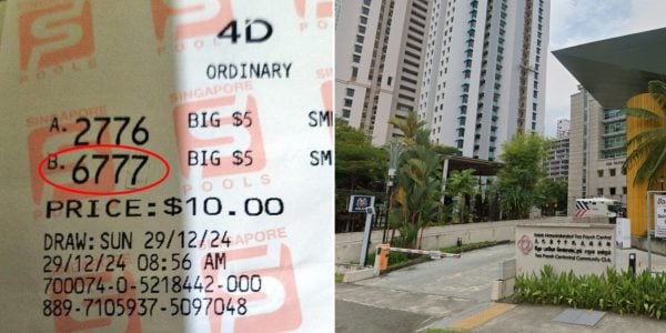 Man who handed S$10K winning 4D ticket to police notices evidence of tampering, warns public