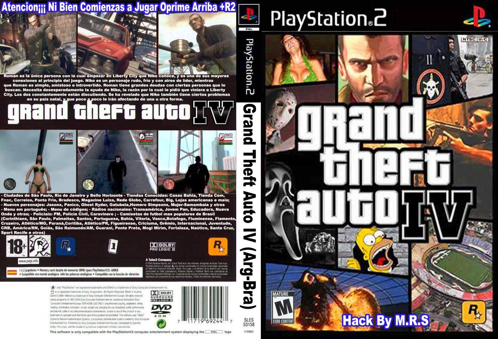 PS2 GAMES GTA IV | Lazada