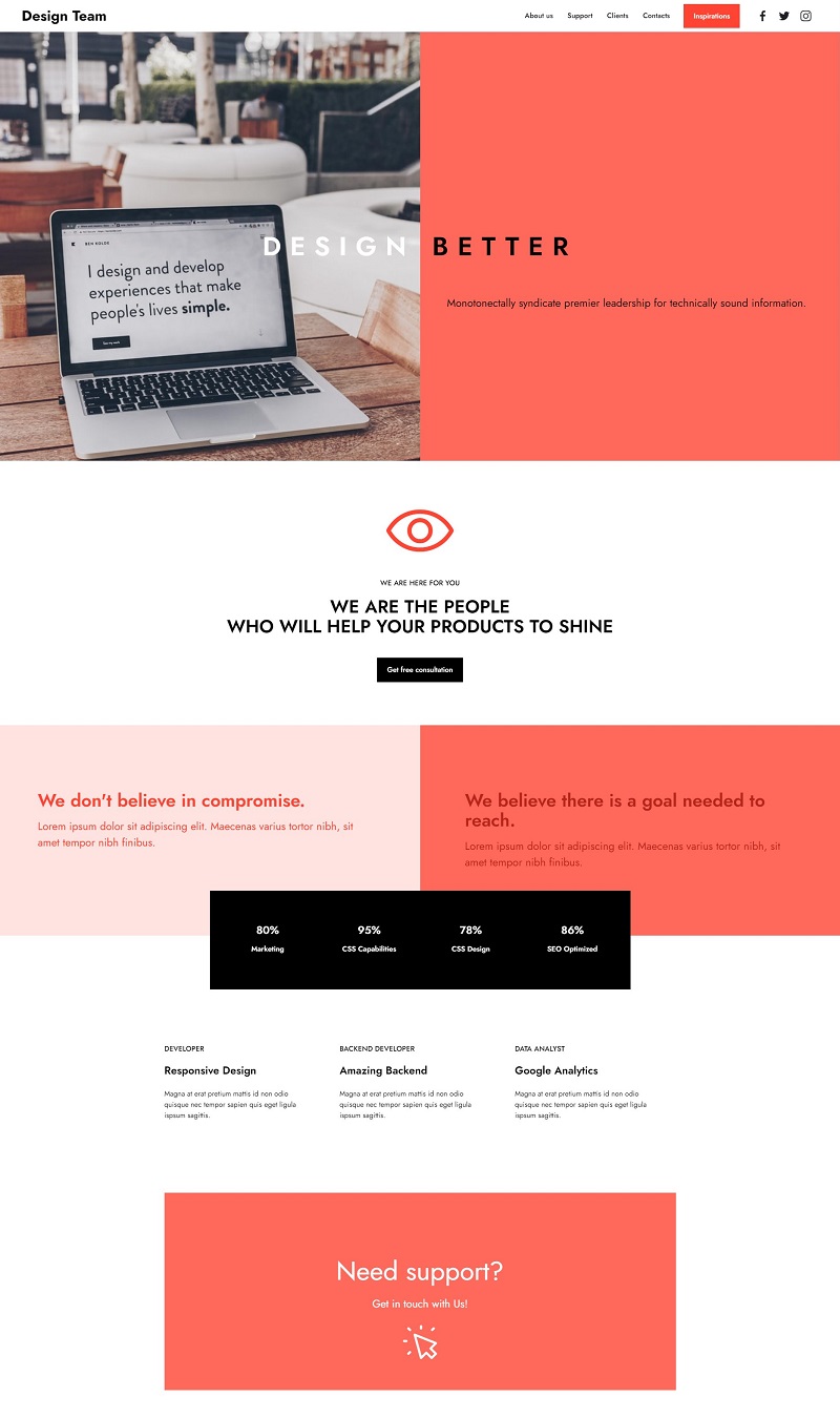 Responsive Minimal Theme