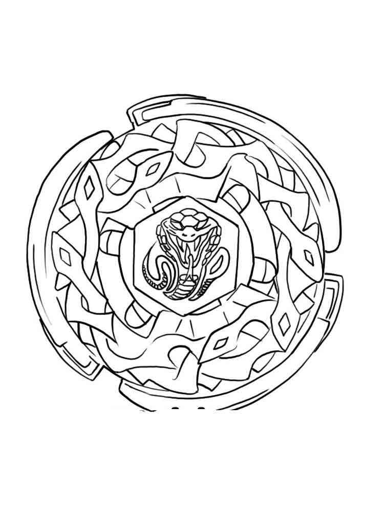 Beyblade coloring pages