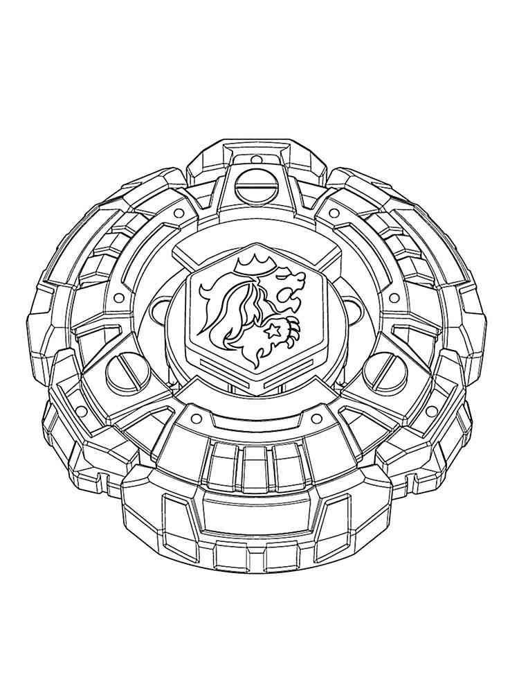 Pegasus Beyblade coloring pages