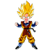 Goten Super Saiyan coloring pages