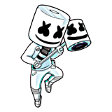 Fortnite Marshmello coloring pages