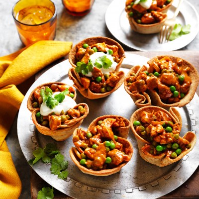 Butter Chicken Roti Bowls