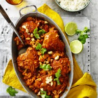 One-Pan Butter Chicken with Cauliflower