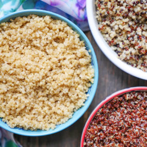 perfect quinoa instant pot by ashley of myheartbeets.com