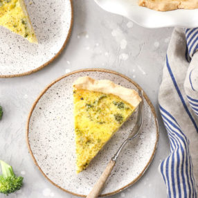 broccoli cheddar quiche