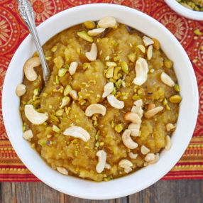 instant pot moong dal halwa