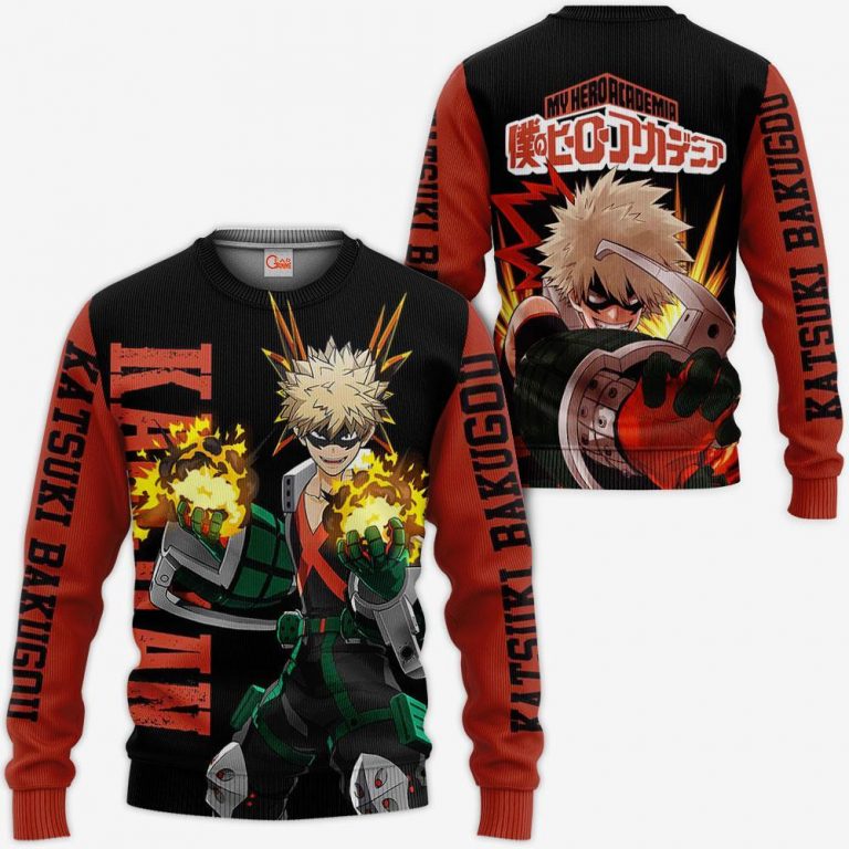 Katsuki Bakugou My Hero Academia Costume Cosplay - My Hero Academia Store