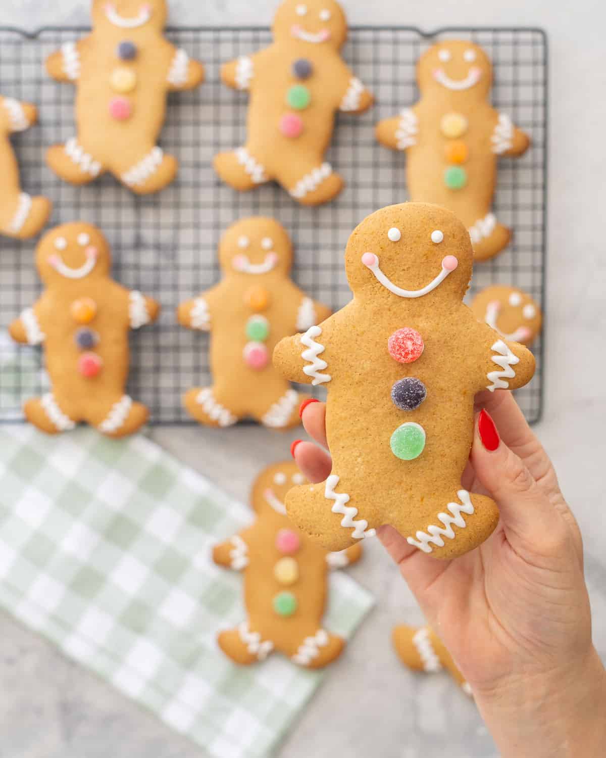 Gluten Free Gingerbread Cookies