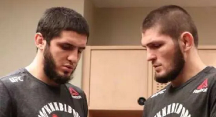 Khabib Nurmagomedov pleads the case for Islam Makhachev to get the next title shot