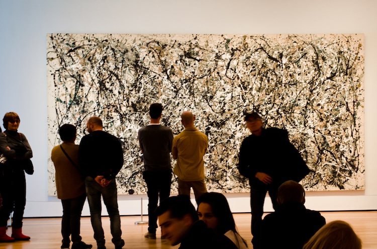 Jackson Pollock Painting