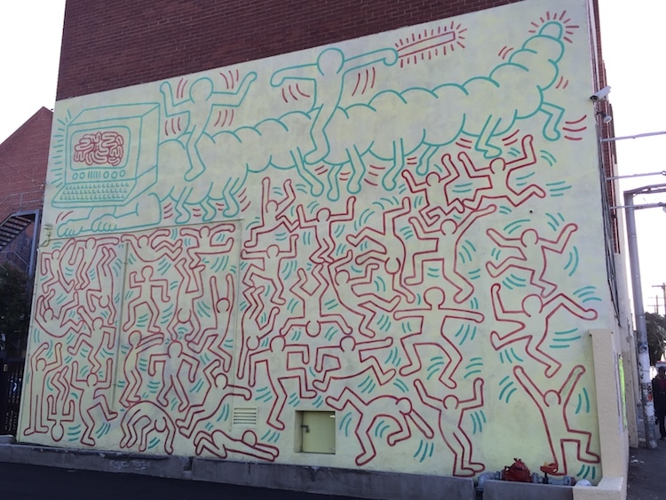 Keith Haring Mural