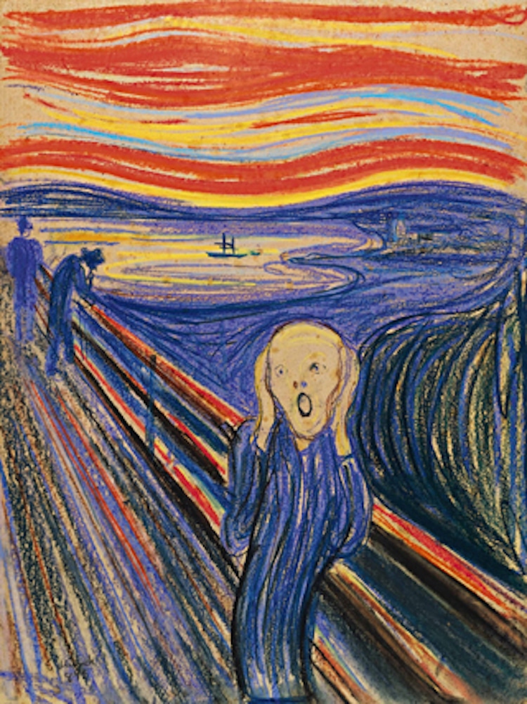 Edvard Munch The Scream Painting