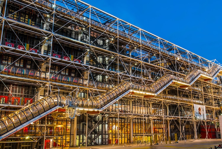 Centre Pompidou by Renzo Piano