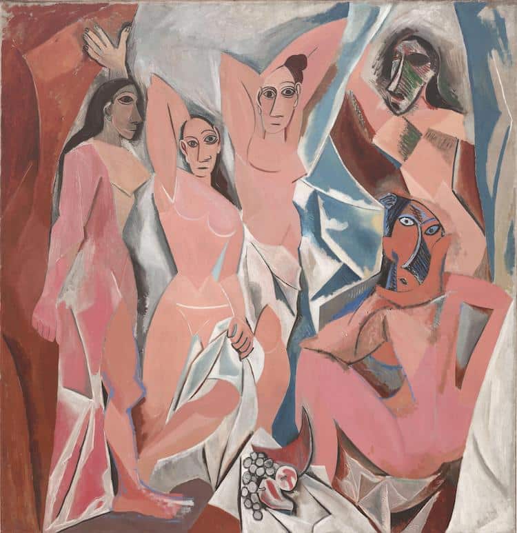 Les Demoiselles d'Avignon by Picasso