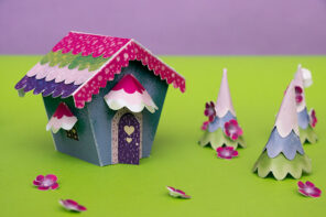 3D Paper House Craft – Fairy Tale Village