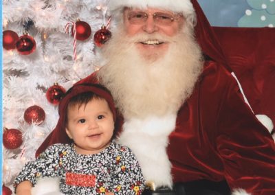 DFW real beard Santa Rob who loves babies