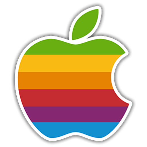 Apple Color Logo Sticker