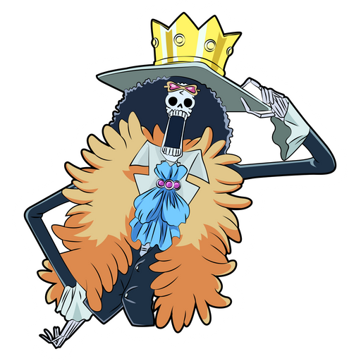 One Piece Brook Sticker