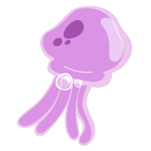 SpongeBob Pink Jellyfish Sticker