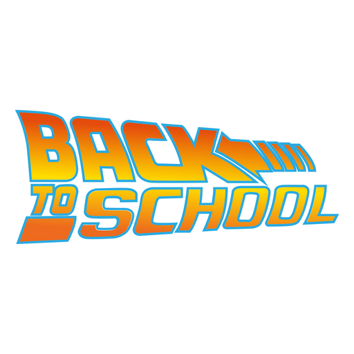 Back to School Sticker