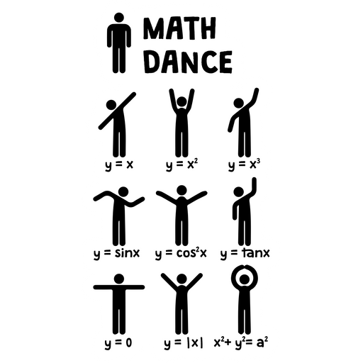 Math Dance Sticker