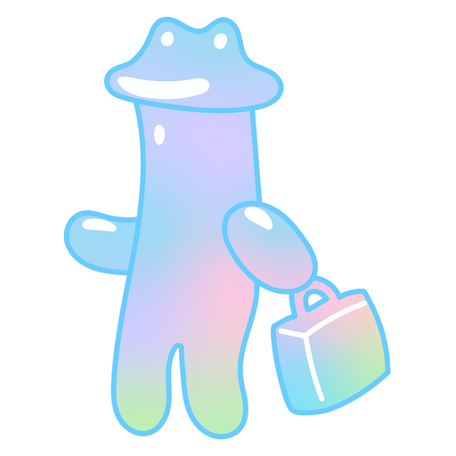 SpongeBob Bubble Buddy Work Sticker