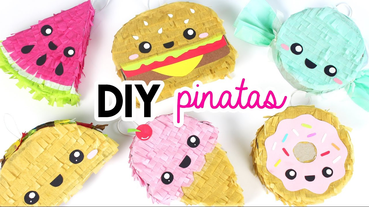 Pinata Diy
 How to Make DIY Mini Pinatas 💖