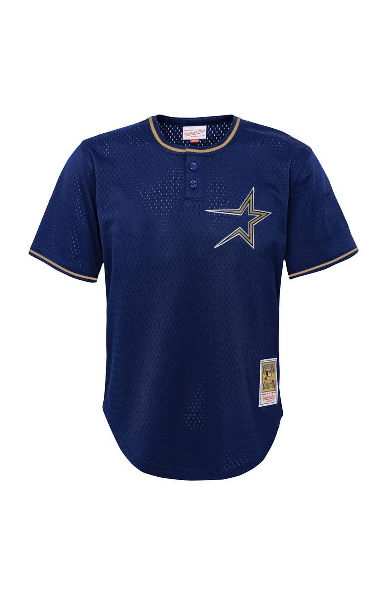 Mitchell & Ness Youth Mitchell & Ness Craig Biggio Navy Houston Astros ...