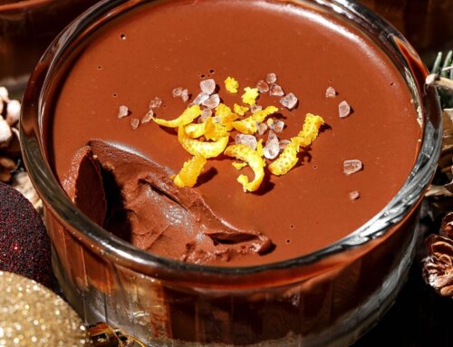 5-Ingredient Chocolate Orange Pudding