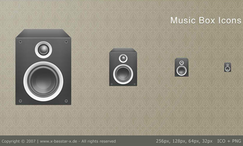 Music Box Icon Packet