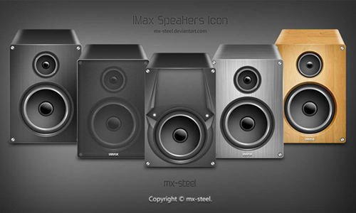 iMax Speakers Icons