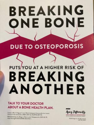 Osteoporosis and bone health