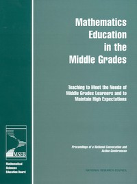 Cover Image: Mathematics Education in the Middle Grades