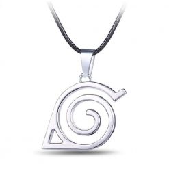 Hidden leaf village necklace