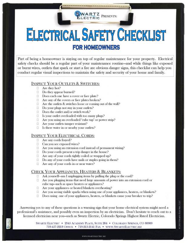 Facility Electrical Panel Inspection Report