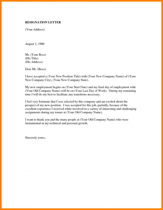 Exit Letter To Employer Database Letter Template Coll - vrogue.co