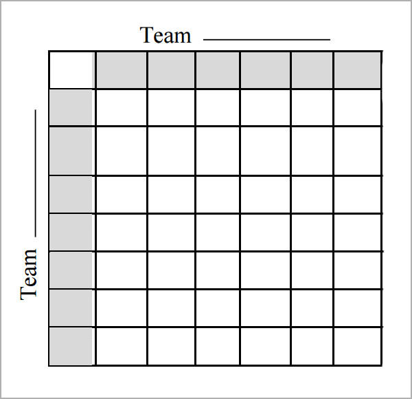 football squares template excel