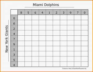 football squares template excel football squares template football squares x with numbers teams