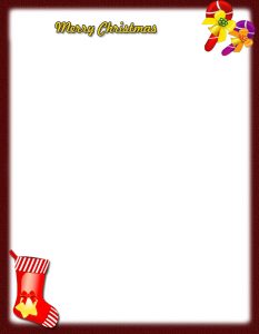 free christmas stationery templates freechristmasletterhead