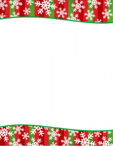 free christmas stationery templates snowflakes stripes christmas letterhead geographics l