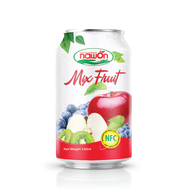 Can 330ml nfc mixfruit juice drink