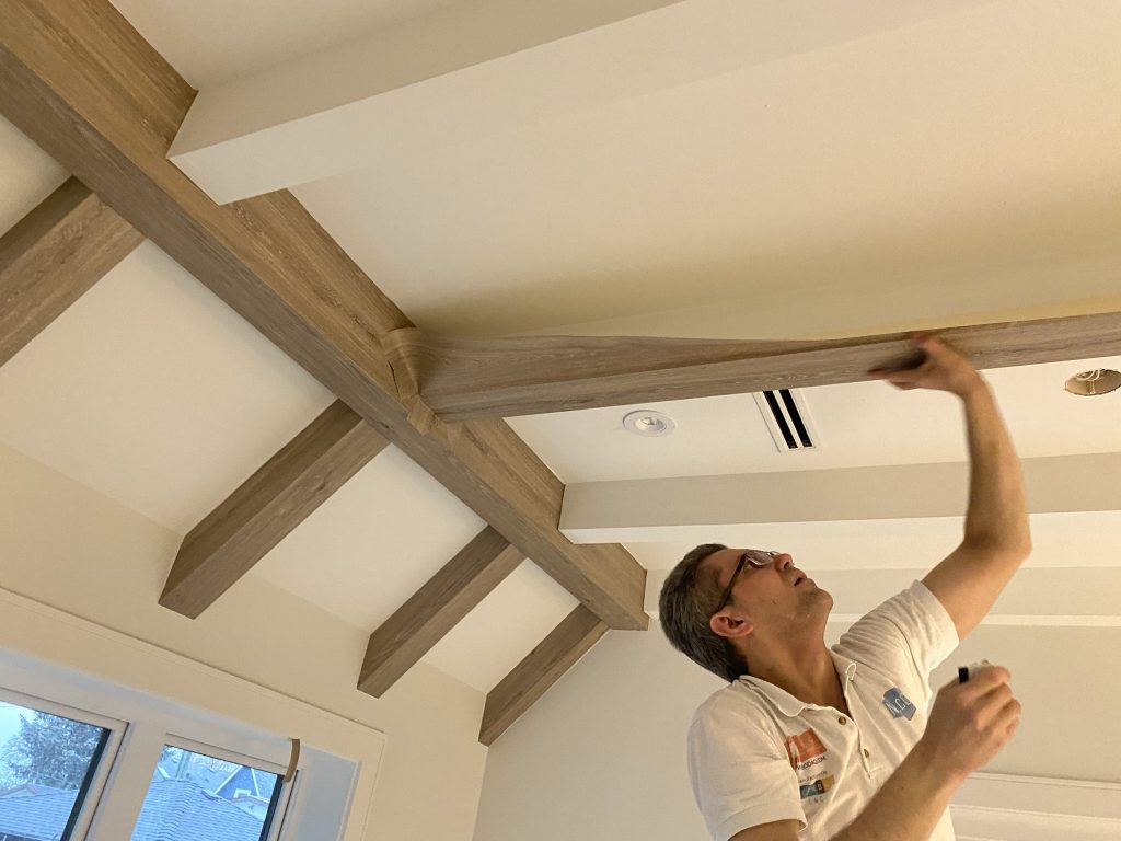 How To Make White Beams Look Like Wood - The Best Picture Of Beam