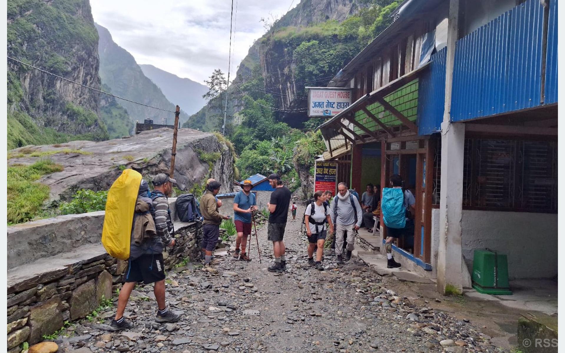 Over 10 thousand foreign tourists visit Manaslu area in 2024